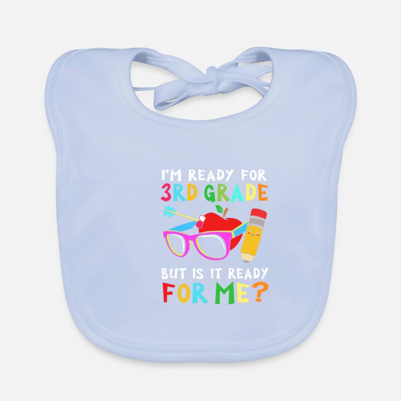 3rd Grade Organic Baby Bibs