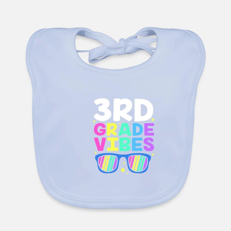 3rd Grade Organic Baby Bibs