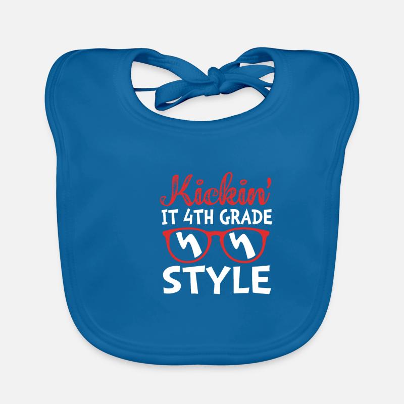 4th Grade Organic Baby Bibs