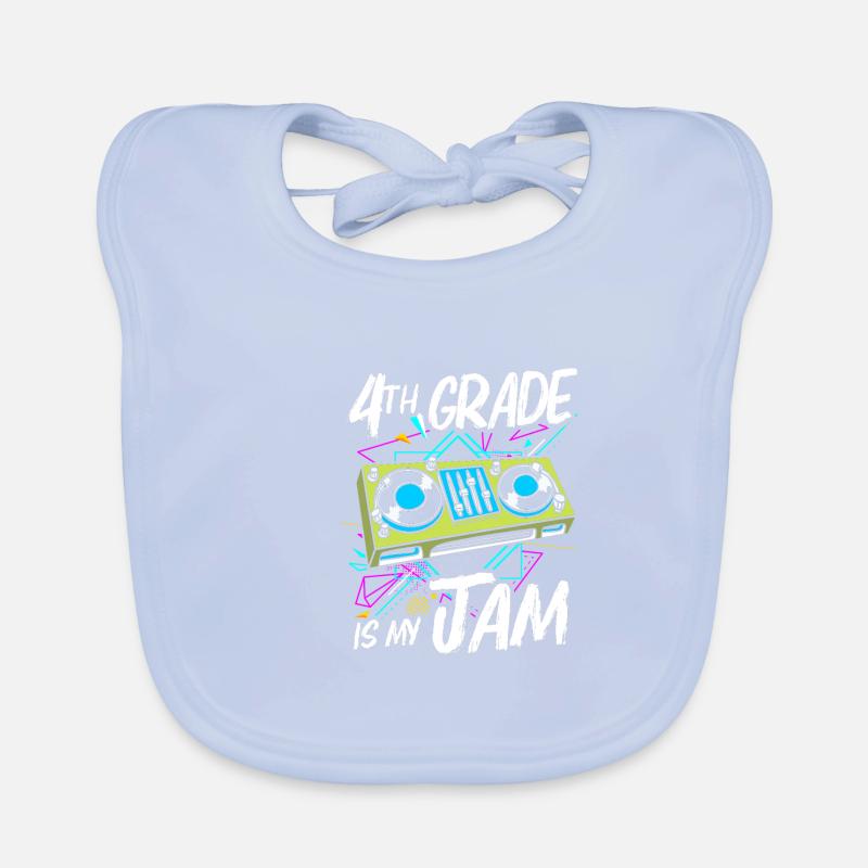 4th Grade Organic Baby Bibs
