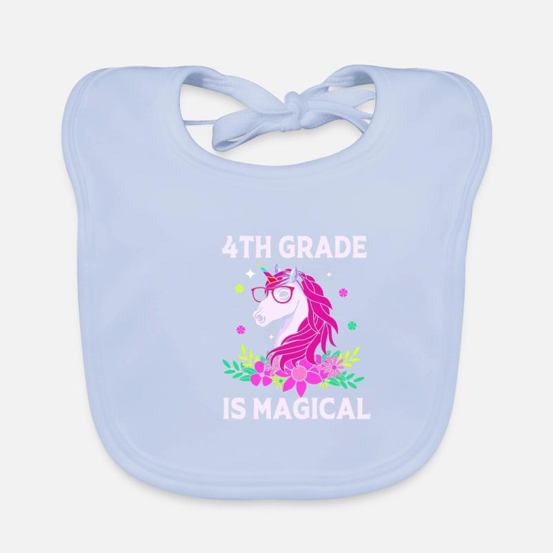 4th Grade Organic Baby Bibs