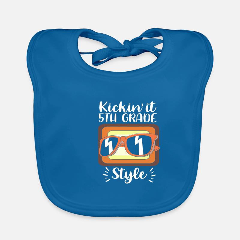 5th Grade Organic Baby Bibs