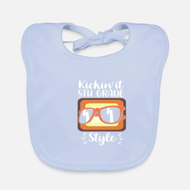 5th Grade Organic Baby Bibs