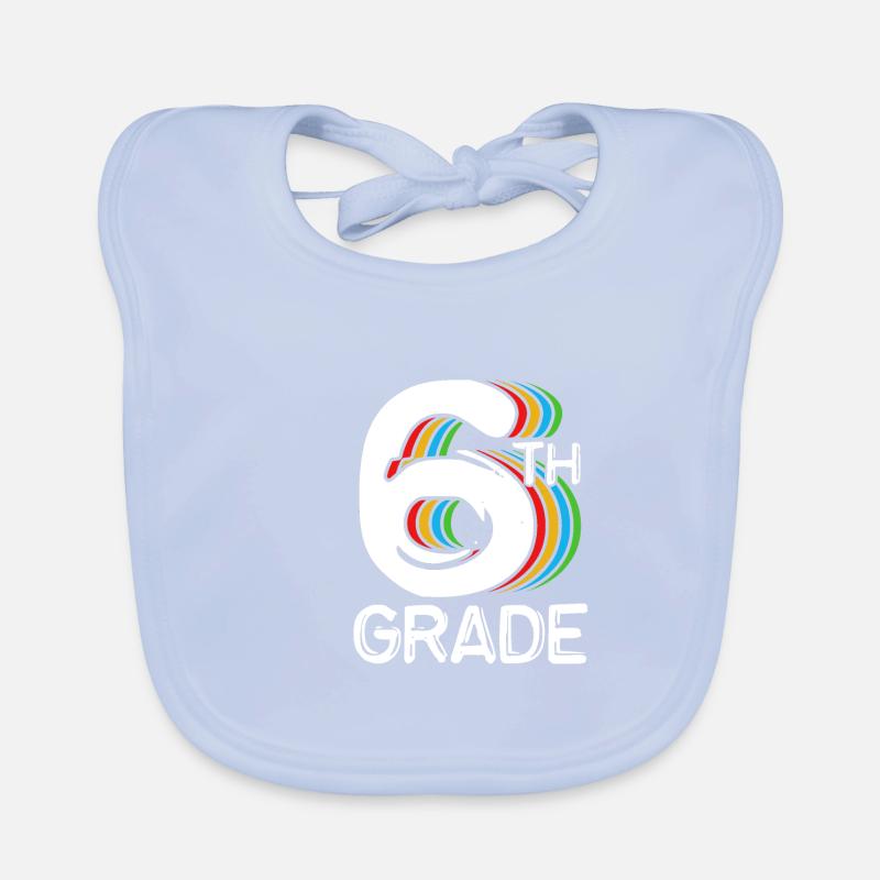 6th Grade Organic Baby Bibs