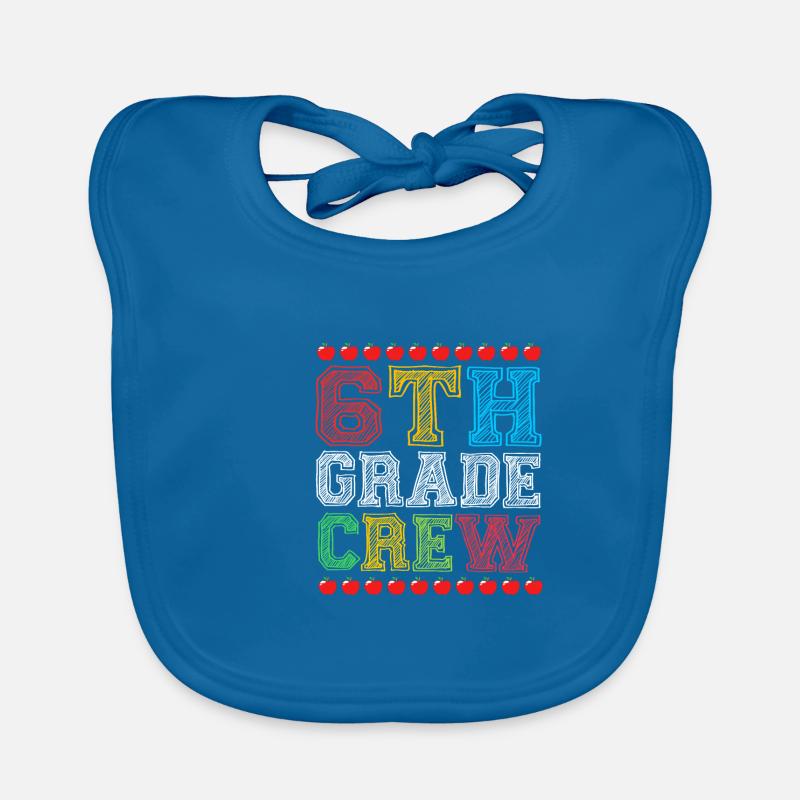 6th Grade Organic Baby Bibs
