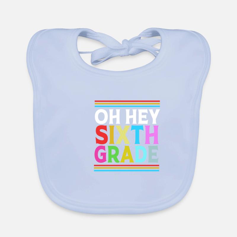 6th Grade Organic Baby Bibs