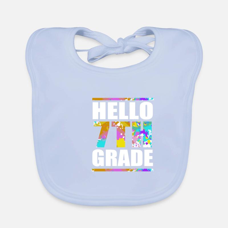 7th Grade Organic Baby Bibs