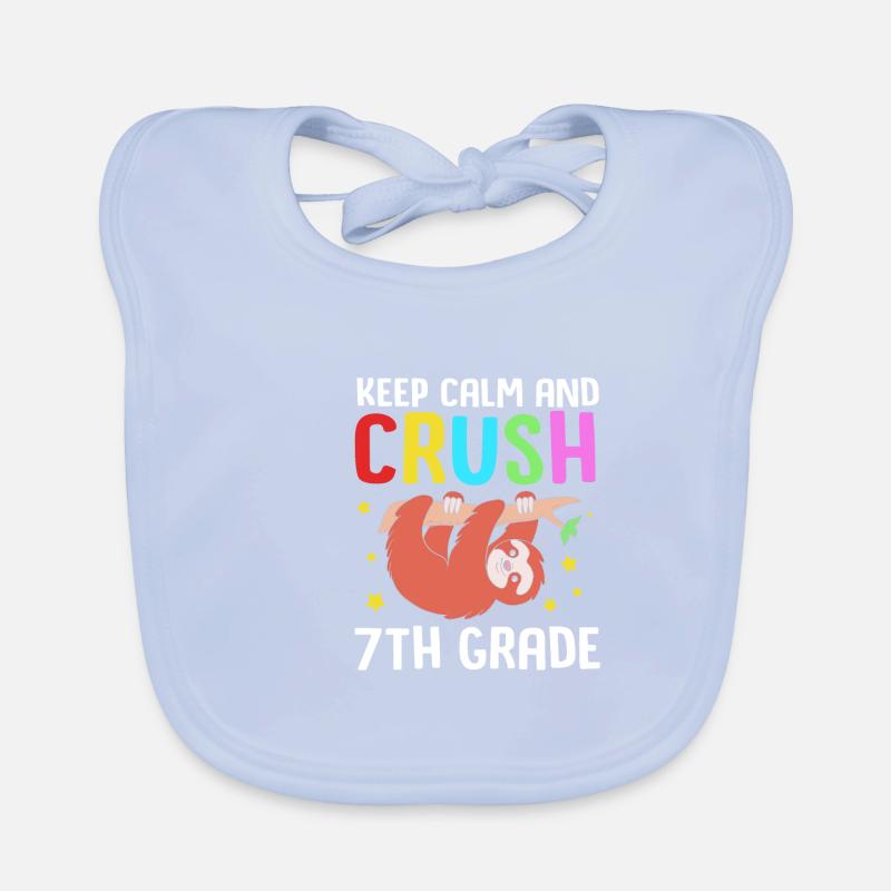 7th Grade Organic Baby Bibs