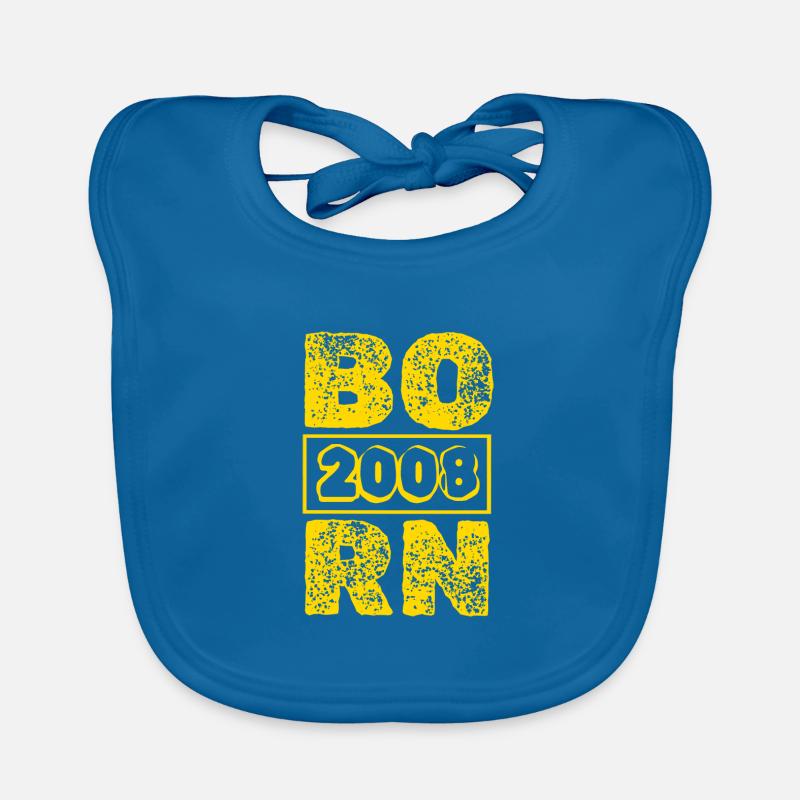 Born in 2008 Organic Baby Bibs