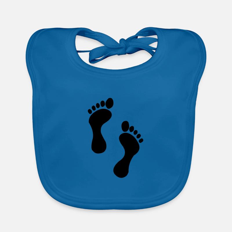 empreinte Bavoir bio Bébé