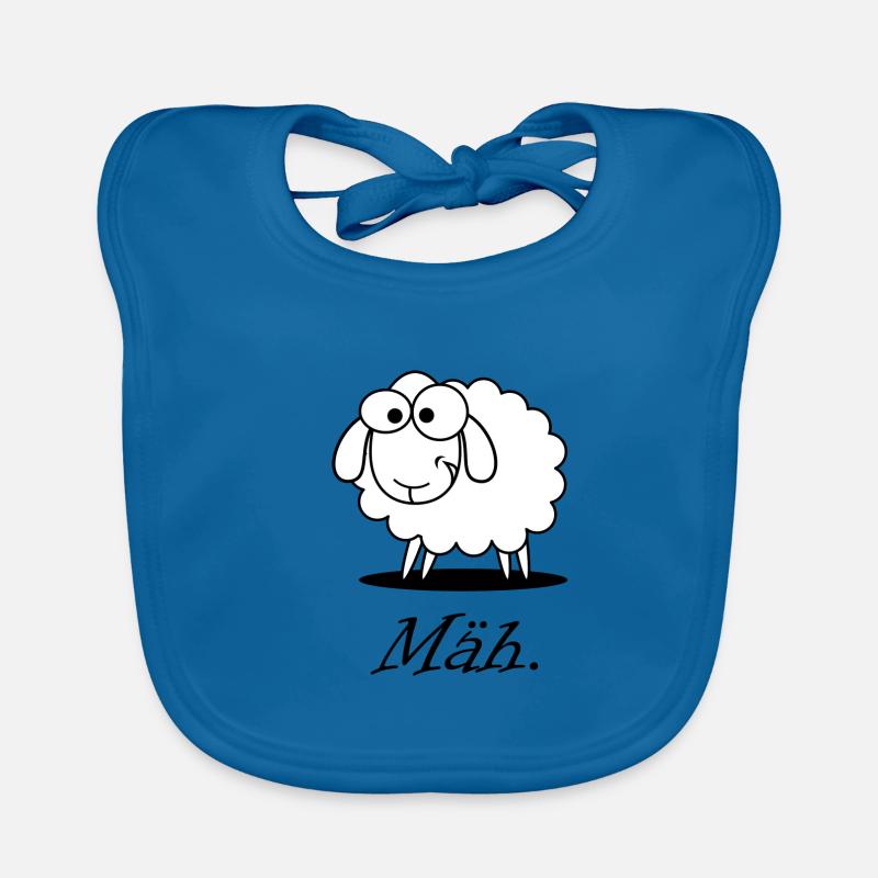 mäh Schaf Baby Bio-Lätzchen