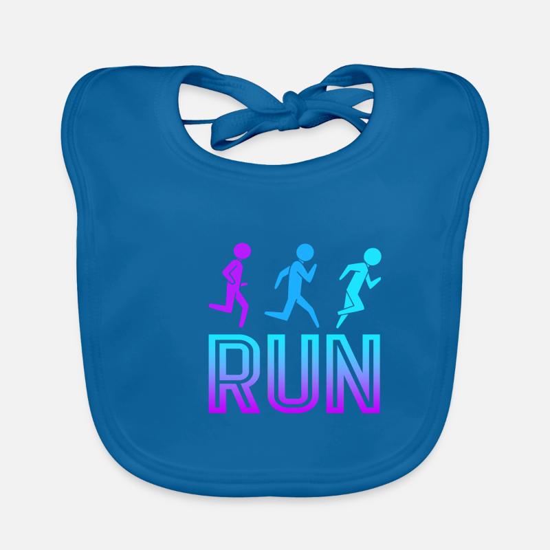 Marathon Marathon Runner Organic Baby Bibs