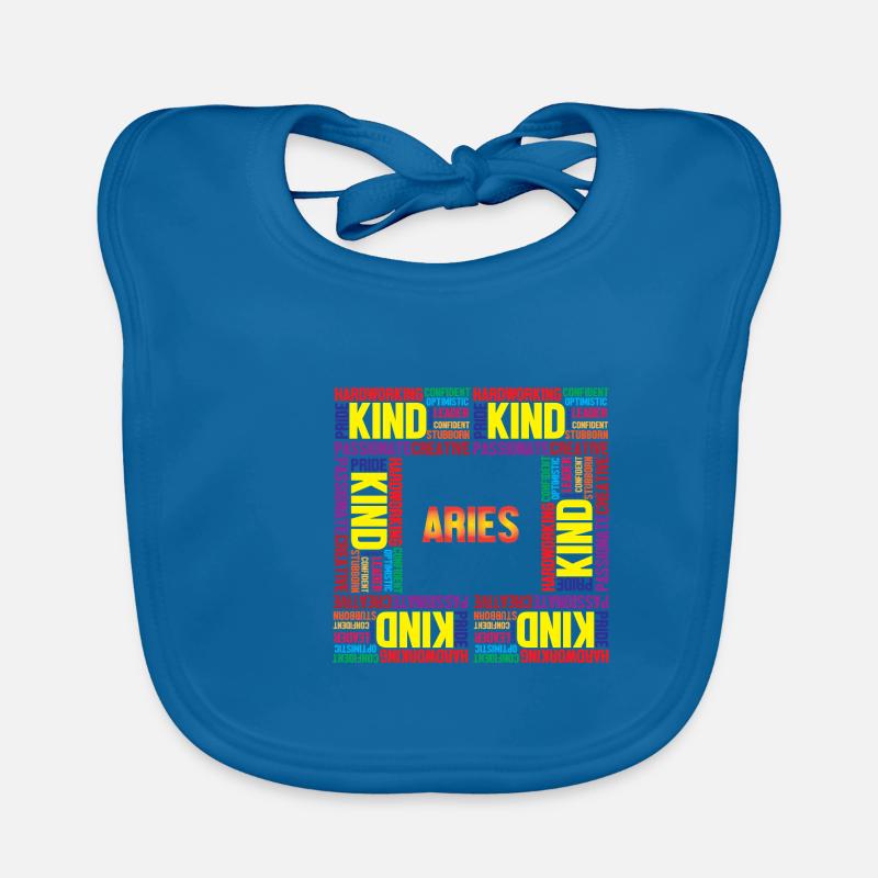 Sternzeichen Widder Baby Bio-Lätzchen