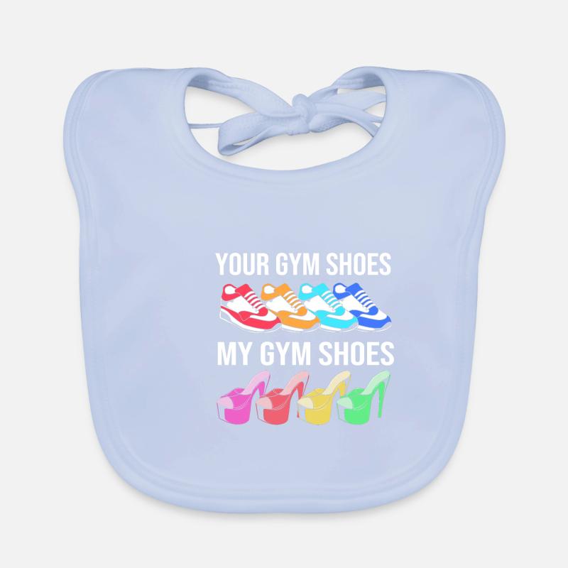 Pole Dance Baby Bio-Lätzchen