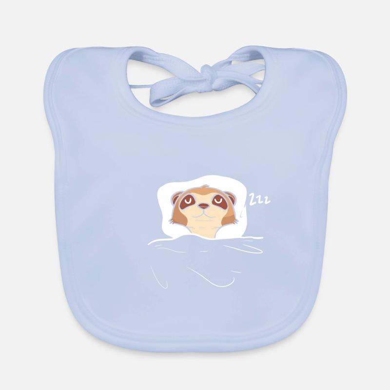 Erdmännchen Baby Bio-Lätzchen