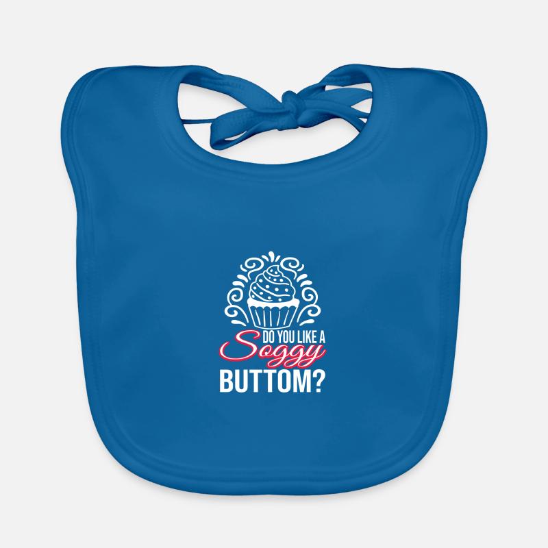 Baking Donut Cake Organic Baby Bibs
