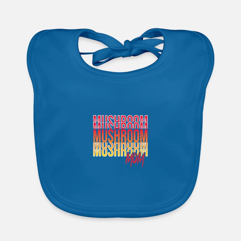Mushroom picking Organic Baby Bibs