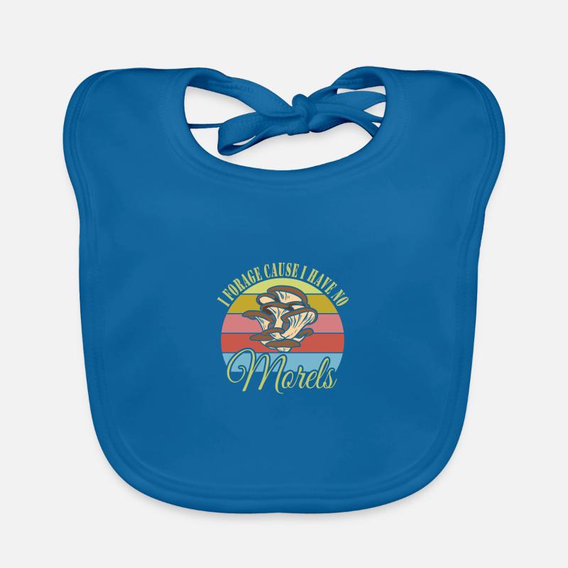 Mushroom picking Organic Baby Bibs