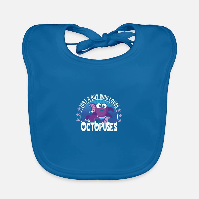 Octopus Organic Baby Bibs