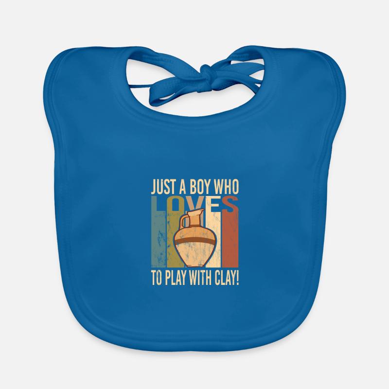 Make pottery Organic Baby Bibs