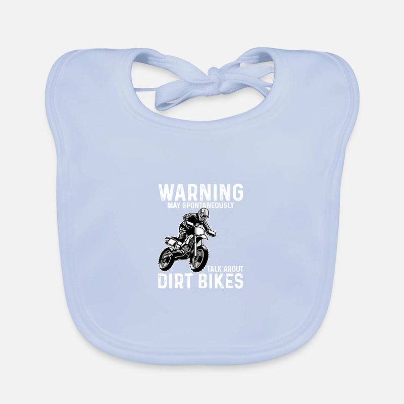 Warning May Spontaneously Start Talking About Dirt Baby Bio-Lätzchen