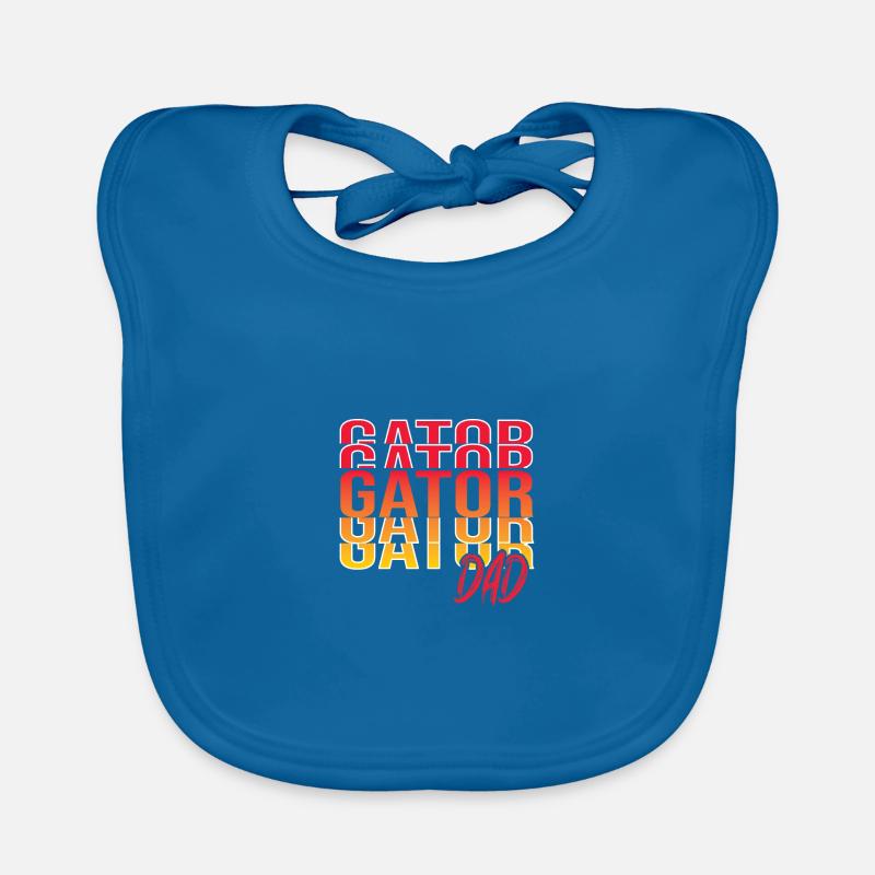 Echse Gator Baby Bio-Lätzchen