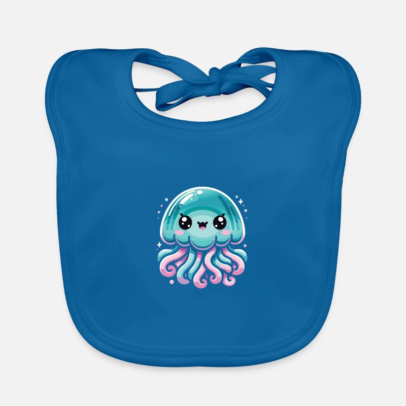 Jellyfish Organic Baby Bibs