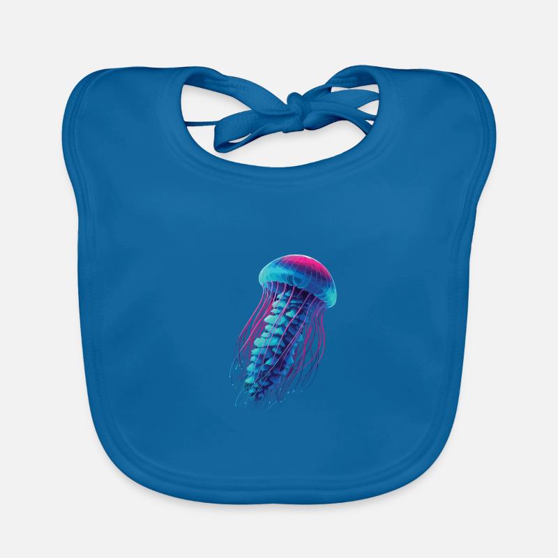 Jellyfish Organic Baby Bibs