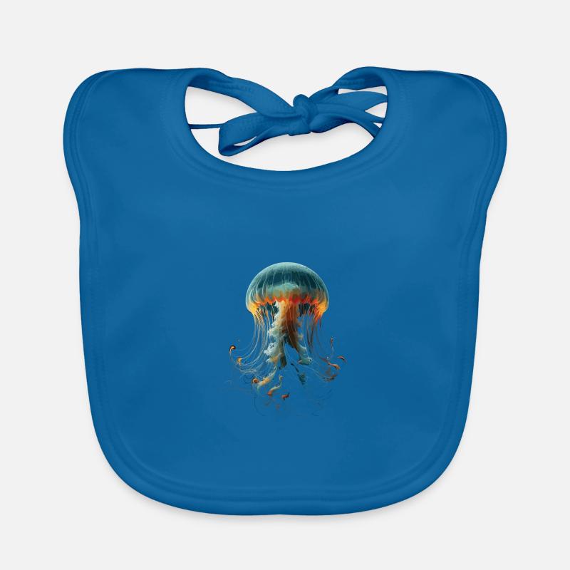 Jellyfish Organic Baby Bibs
