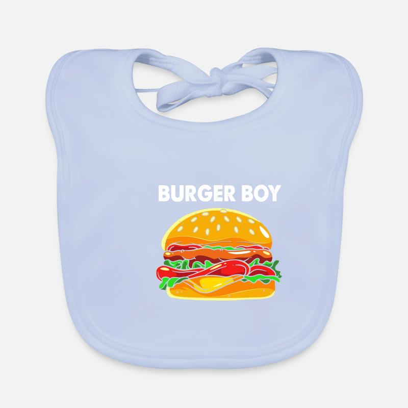 Burger au fromage Bavoir bio Bébé