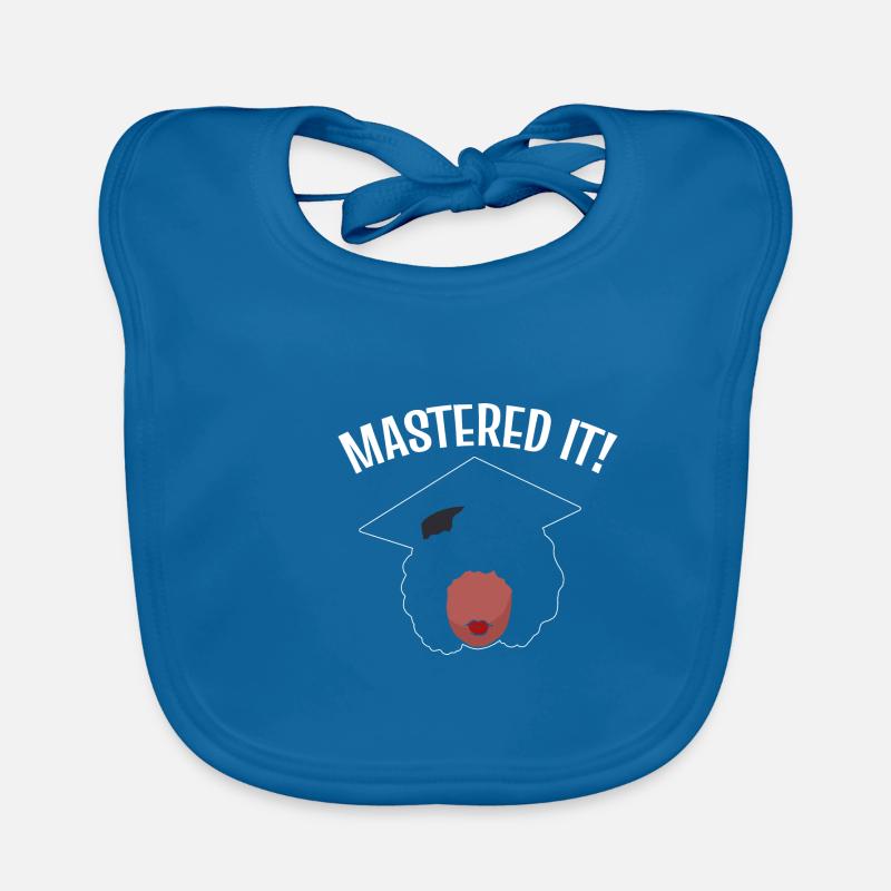Master Studium Abschlussfeier Baby Bio-Lätzchen