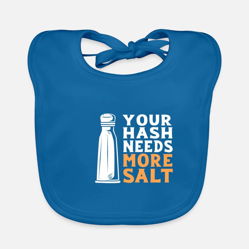 Cybersecurity Cyber Programmer Hacker Organic Baby Bibs