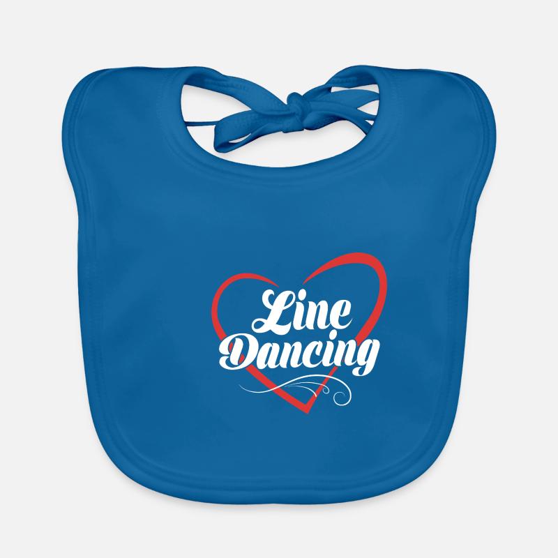 Linedance Baby Bio-Lätzchen