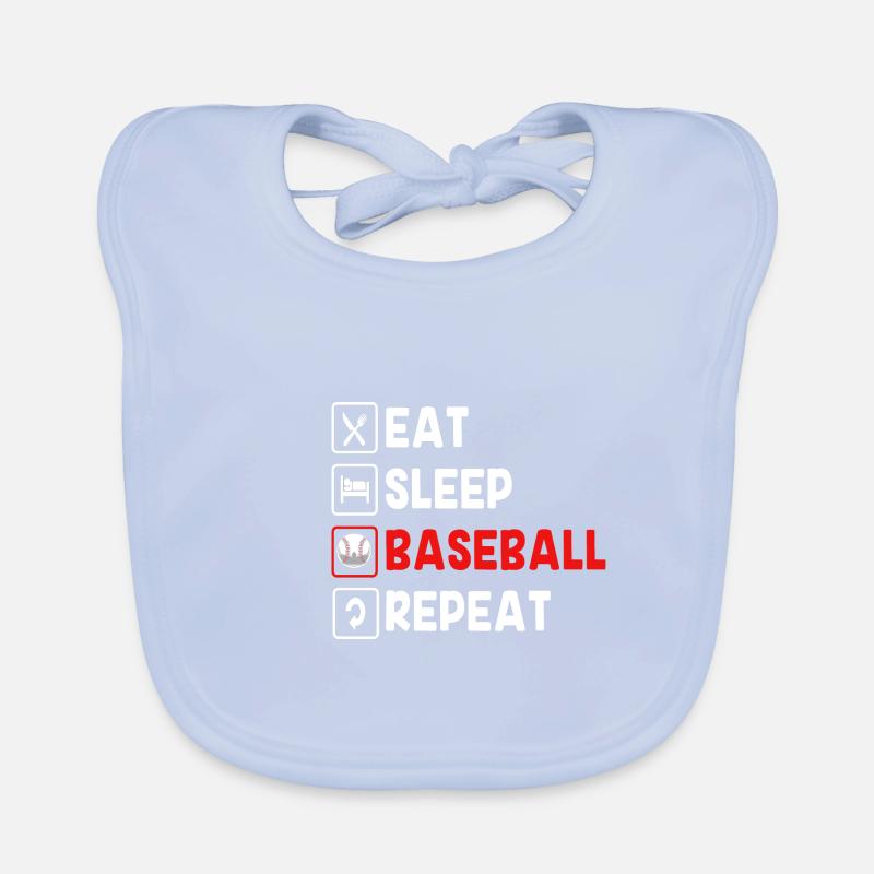 Base-ball Bavoir bio Bébé