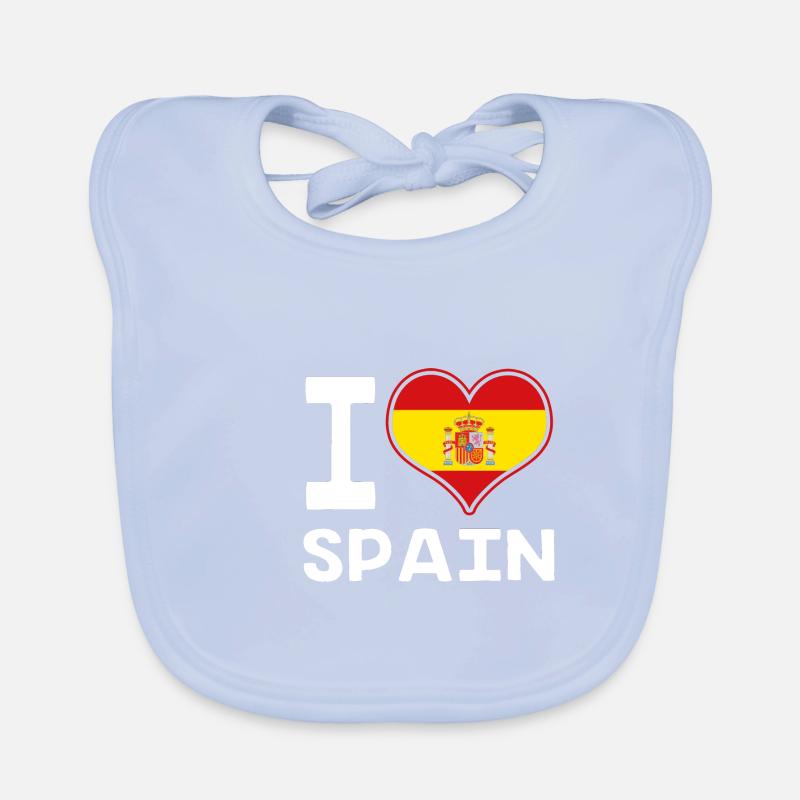 Spain Spanish Organic Baby Bibs