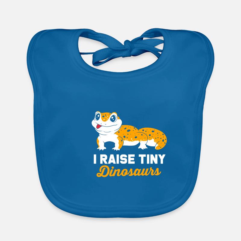 Leopard Gecko Organic Baby Bibs