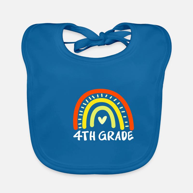 4th Grade Organic Baby Bibs
