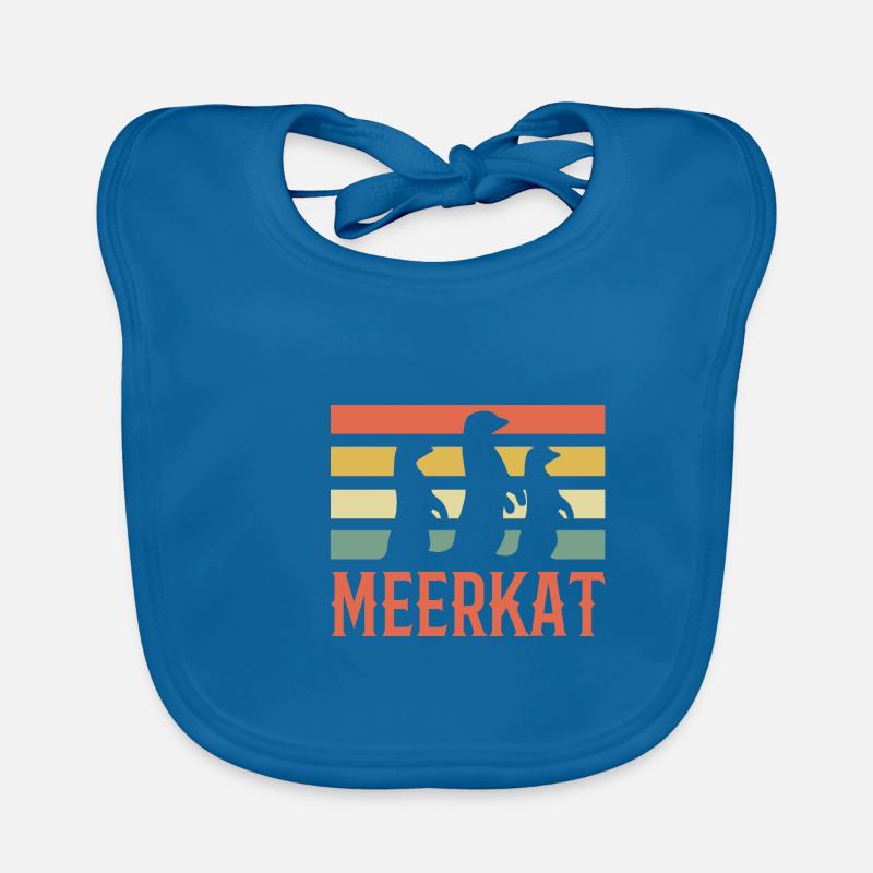 Erdmännchen Baby Bio-Lätzchen