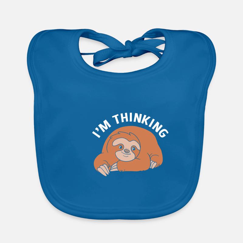 Faultier Baby Bio-Lätzchen