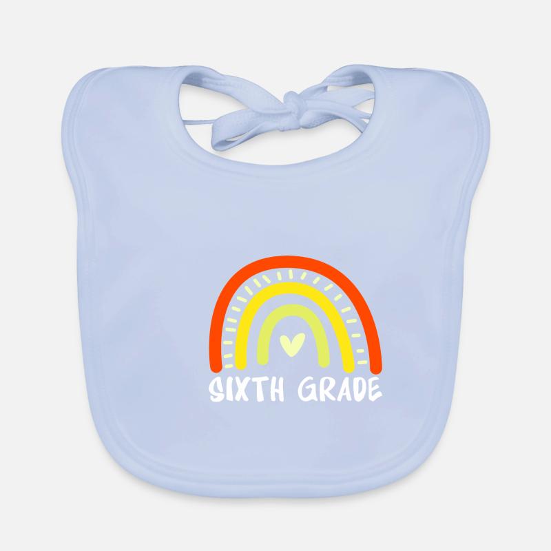 6th Grade Organic Baby Bibs