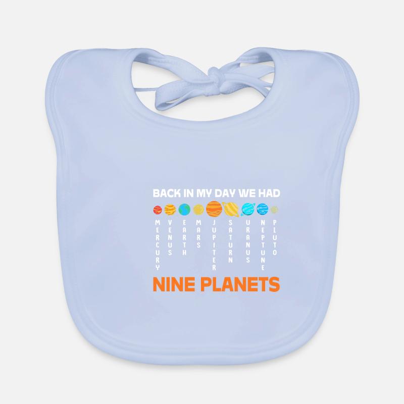 Solar System Universe Organic Baby Bibs