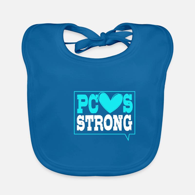 Pcos-Bewusstsein Baby Bio-Lätzchen