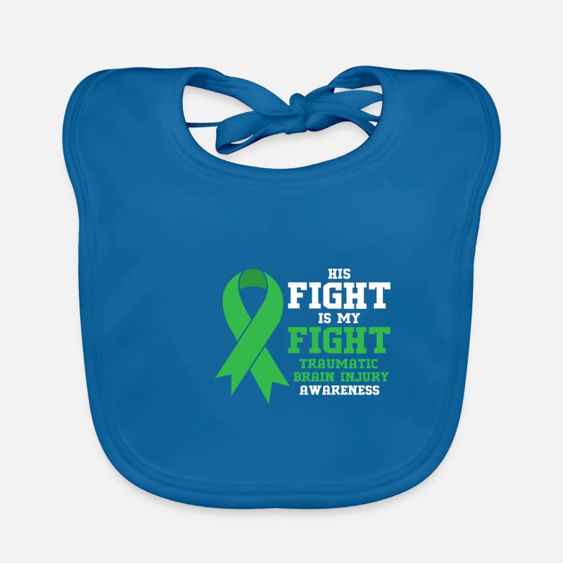 Traumatic brain injury Organic Baby Bibs