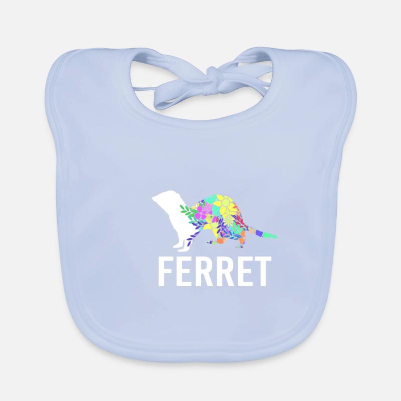 Frettchen Baby Bio-Lätzchen