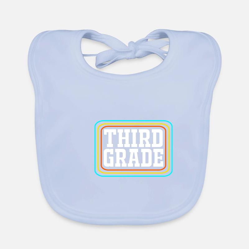 3rd Grade Organic Baby Bibs