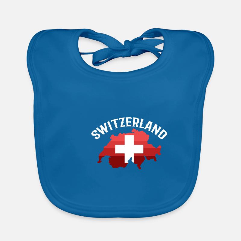 Schweiz Schweizer Schweizerdeutsch Baby Bio-Lätzchen