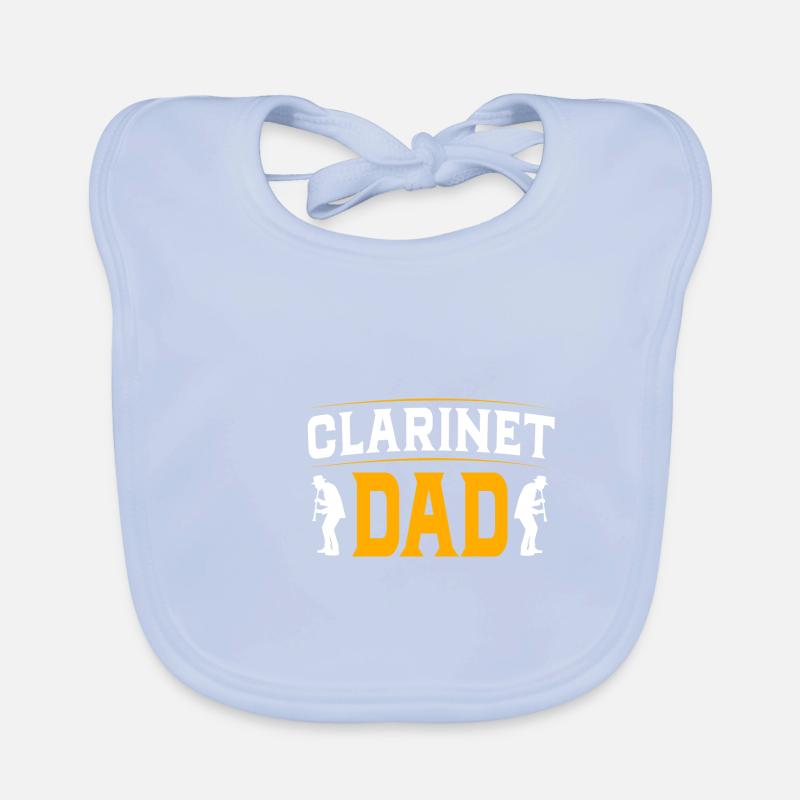 Klarinette Baby Bio-Lätzchen