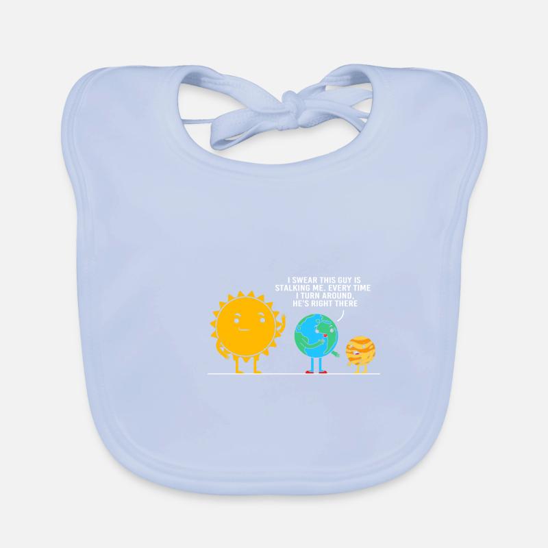 Solar System Universe Organic Baby Bibs