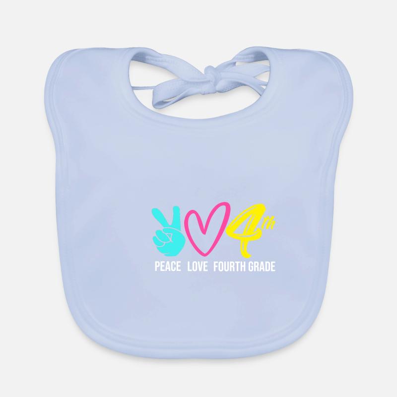 4th Grade Organic Baby Bibs