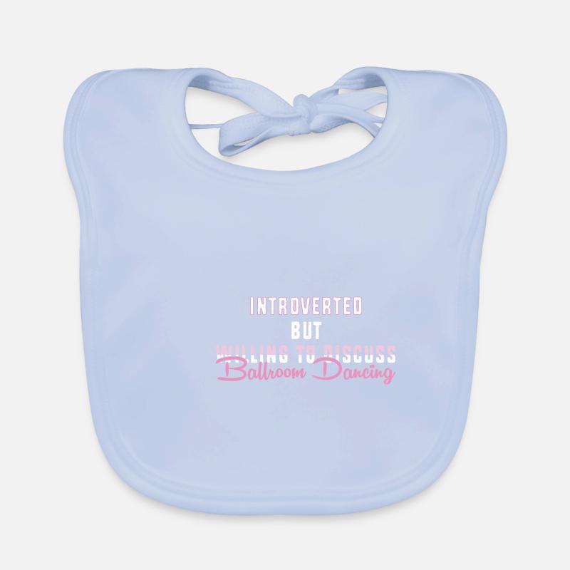 Waltz Couple Dance Organic Baby Bibs